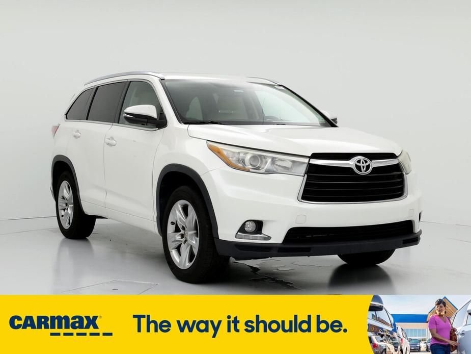 used 2015 Toyota Highlander car, priced at $19,998