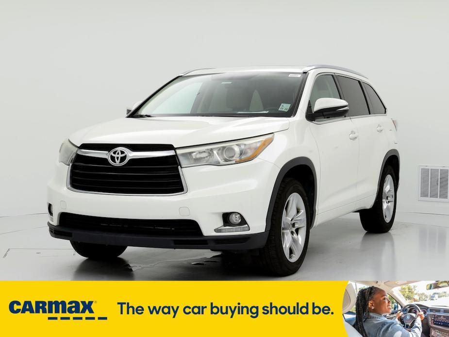 used 2015 Toyota Highlander car, priced at $19,998