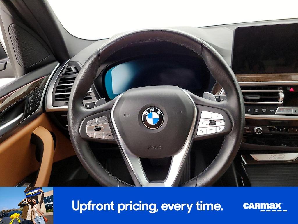 used 2022 BMW X3 car, priced at $32,998