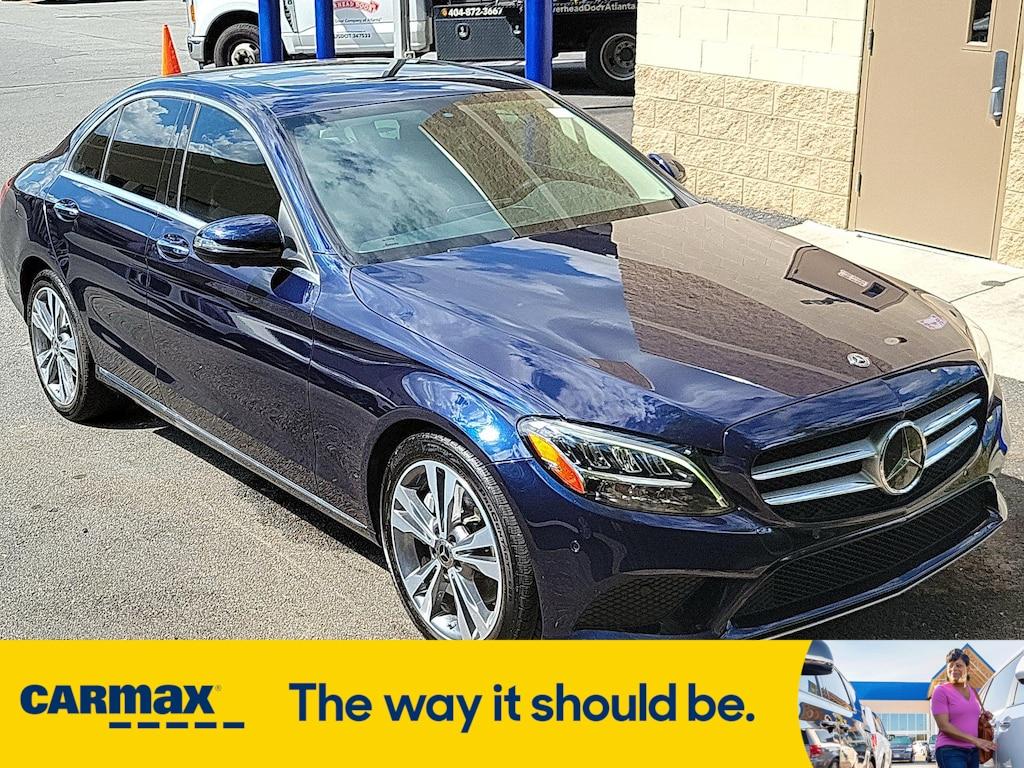 used 2021 Mercedes-Benz C-Class car, priced at $29,998