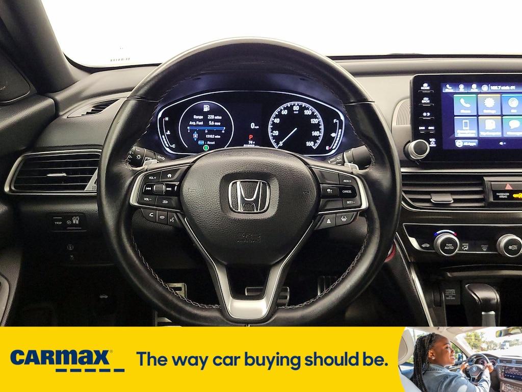 used 2022 Honda Accord car, priced at $27,998