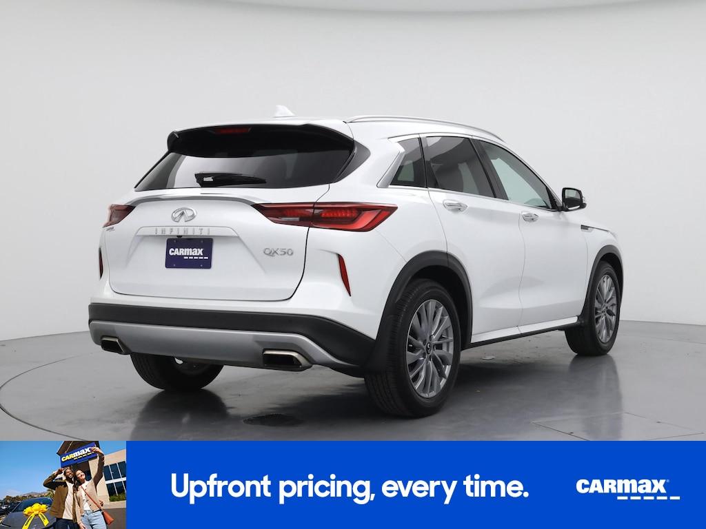 used 2023 INFINITI QX50 car, priced at $30,998
