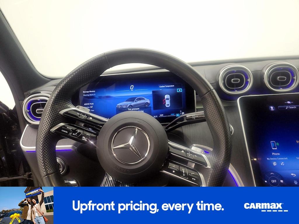 used 2023 Mercedes-Benz C-Class car, priced at $40,998