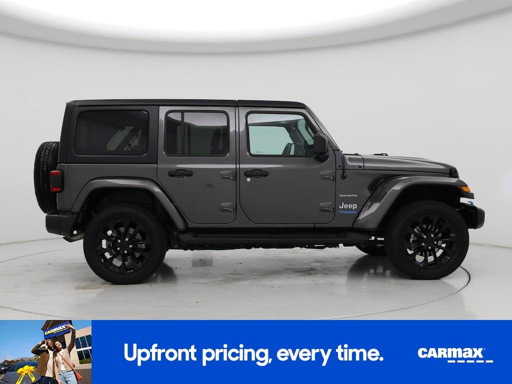 used 2022 Jeep Wrangler Unlimited 4xe car, priced at $33,998