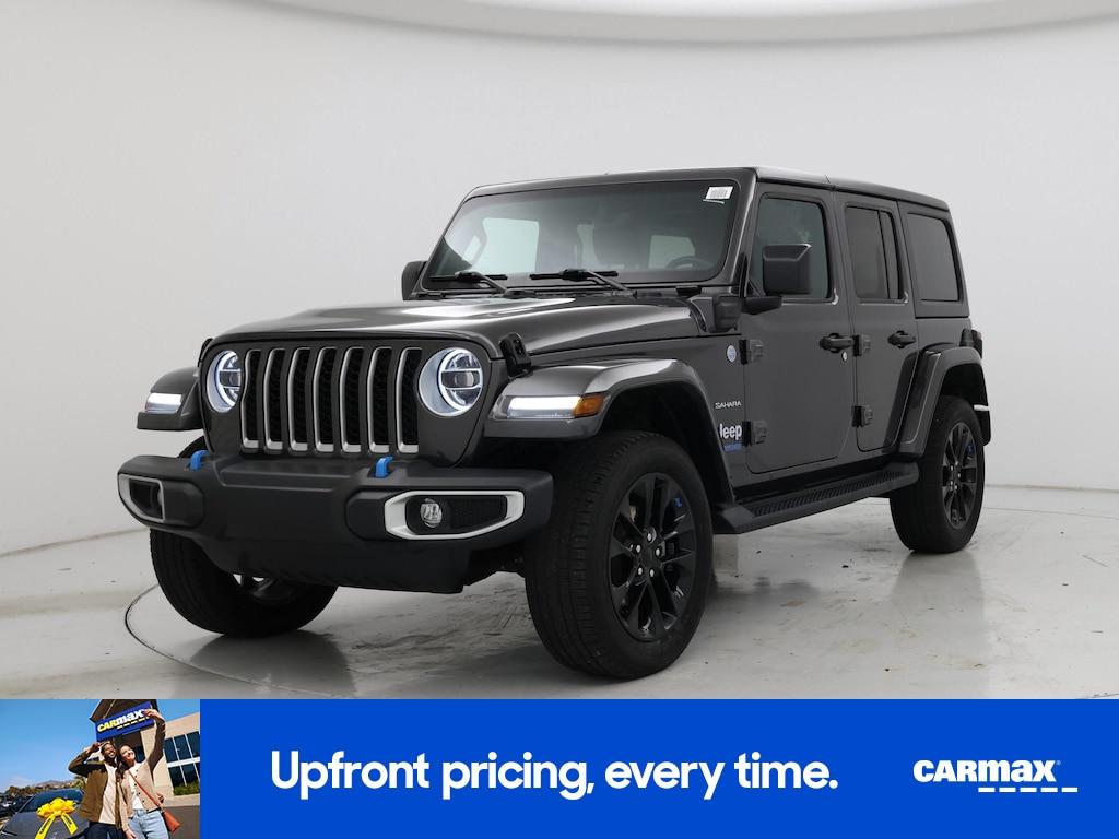 used 2022 Jeep Wrangler Unlimited 4xe car, priced at $33,998