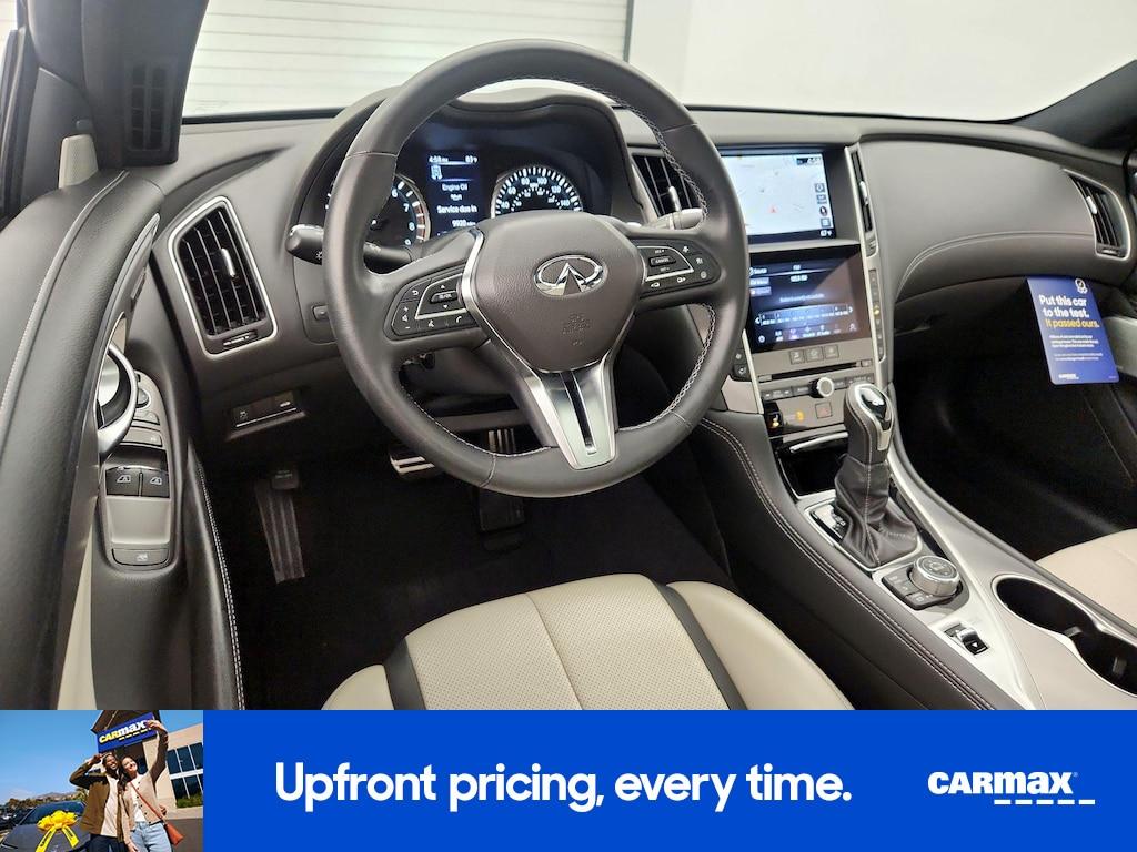 used 2022 INFINITI Q60 car, priced at $34,998