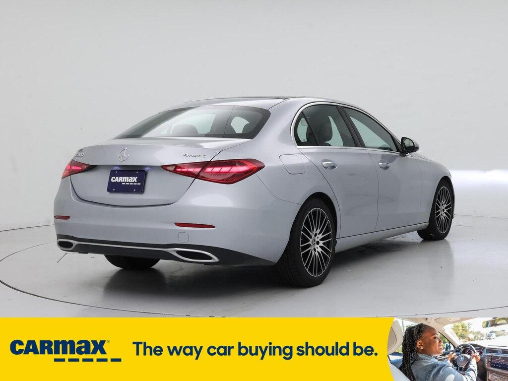 used 2022 Mercedes-Benz C-Class car, priced at $34,998