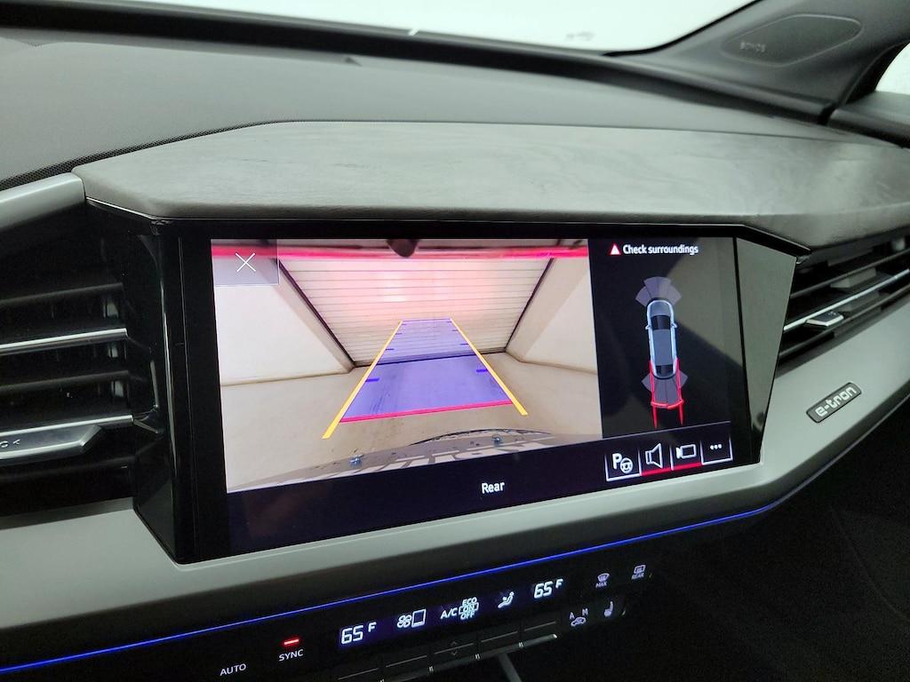 used 2023 Audi Q4 e-tron Sportback car, priced at $33,998