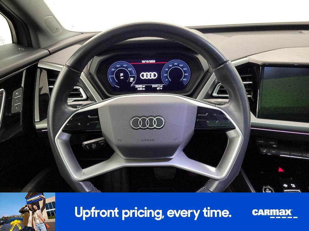 used 2023 Audi Q4 e-tron Sportback car, priced at $33,998