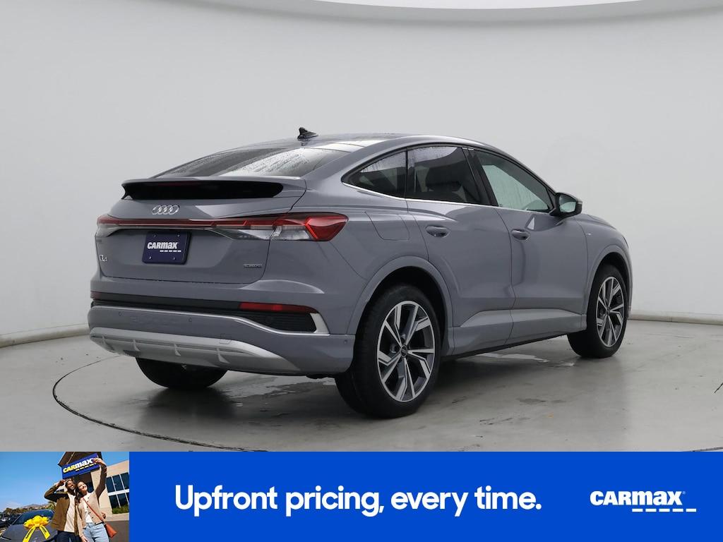 used 2023 Audi Q4 e-tron Sportback car, priced at $33,998