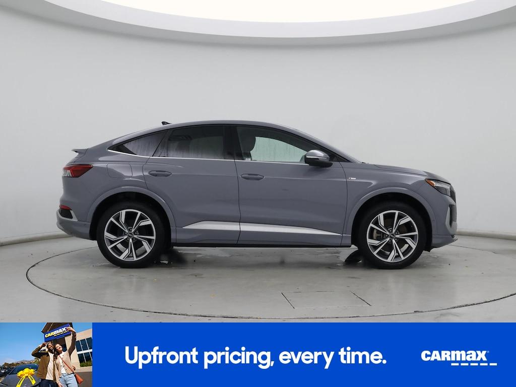 used 2023 Audi Q4 e-tron Sportback car, priced at $33,998