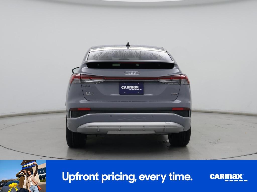 used 2023 Audi Q4 e-tron Sportback car, priced at $33,998