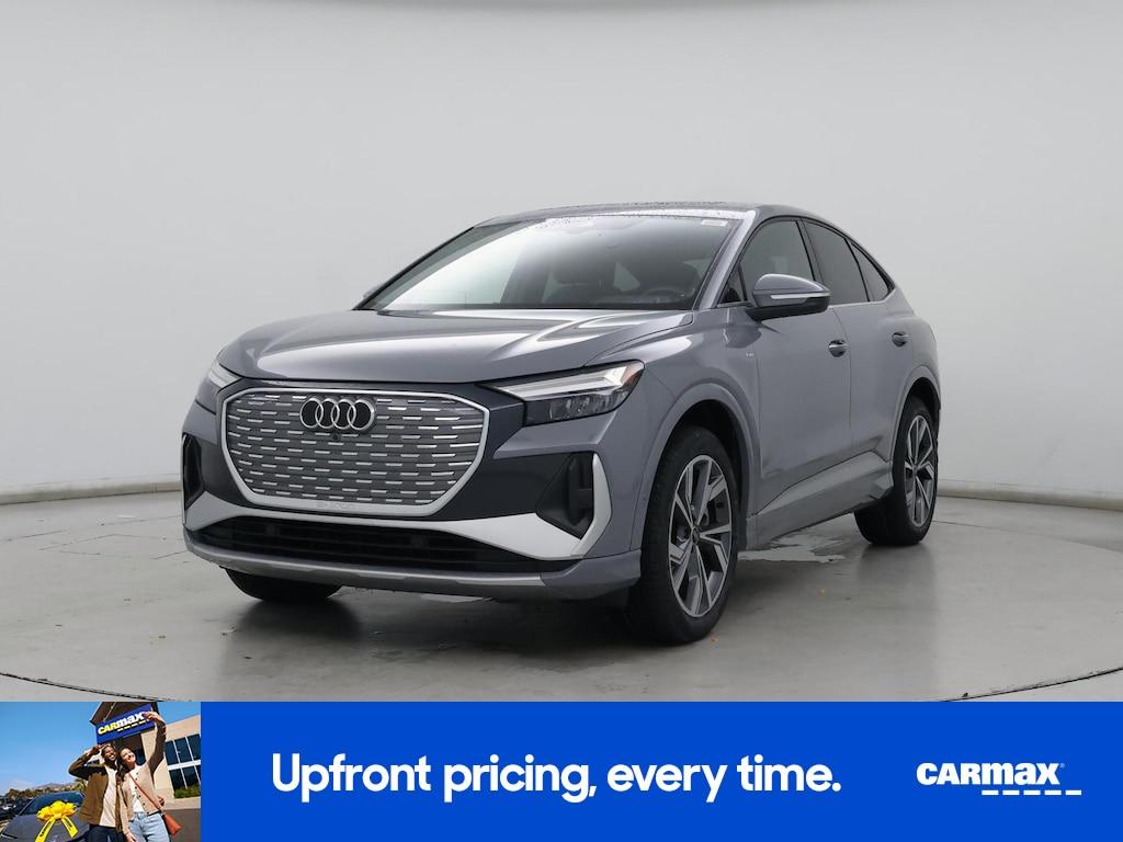 used 2023 Audi Q4 e-tron Sportback car, priced at $33,998