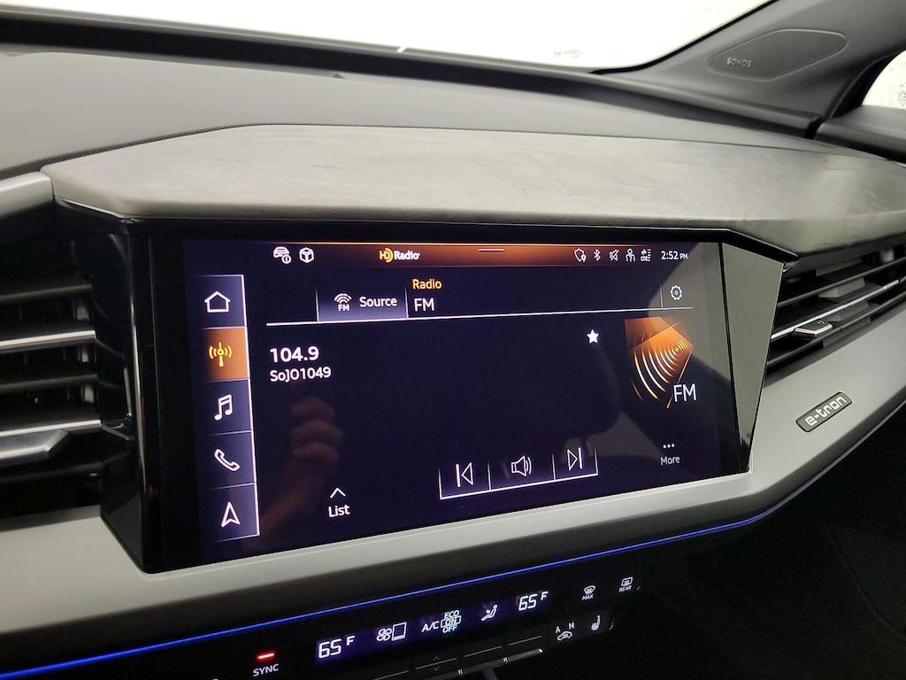 used 2023 Audi Q4 e-tron Sportback car, priced at $33,998