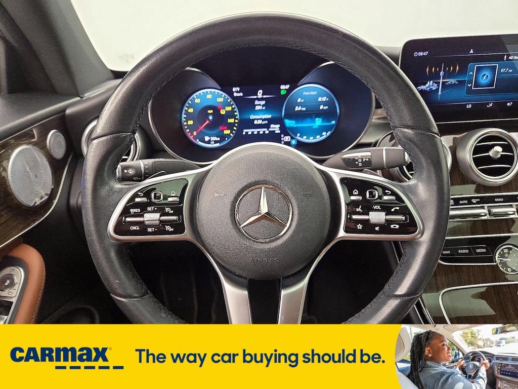 used 2022 Mercedes-Benz C-Class car, priced at $34,998
