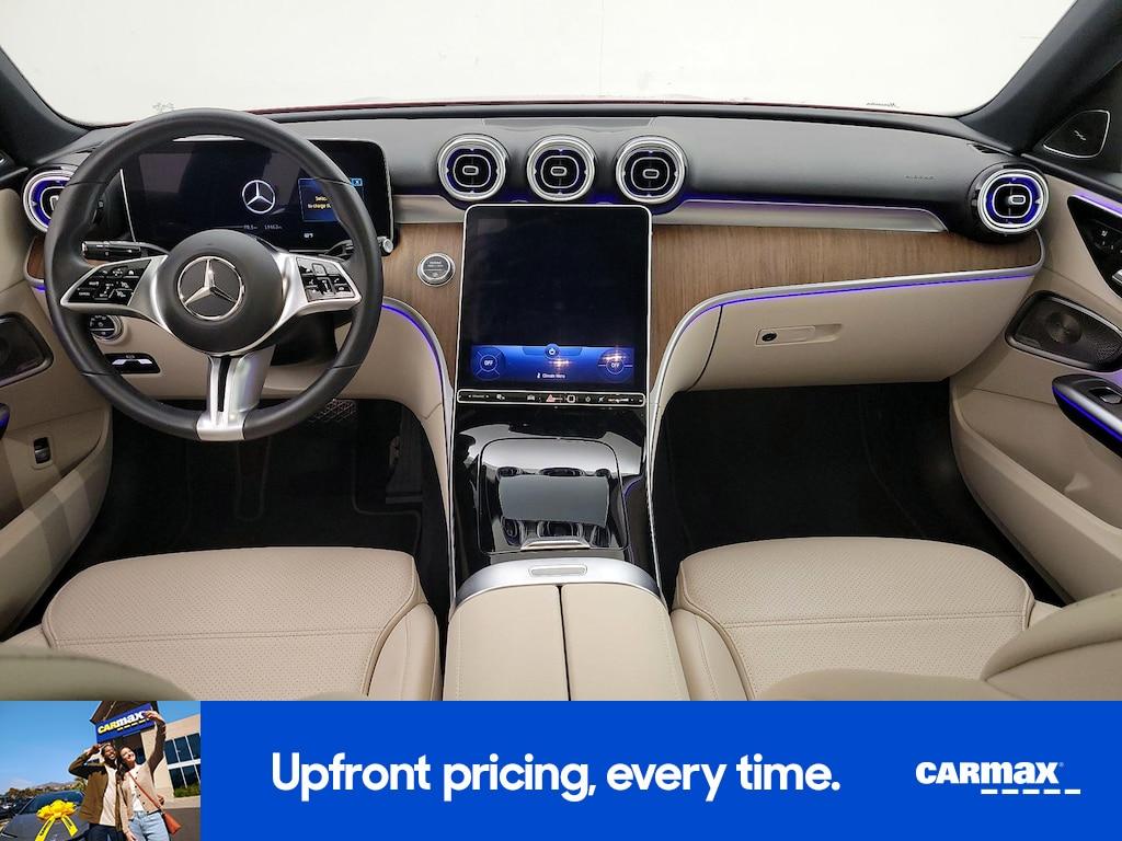 used 2022 Mercedes-Benz C-Class car, priced at $34,998