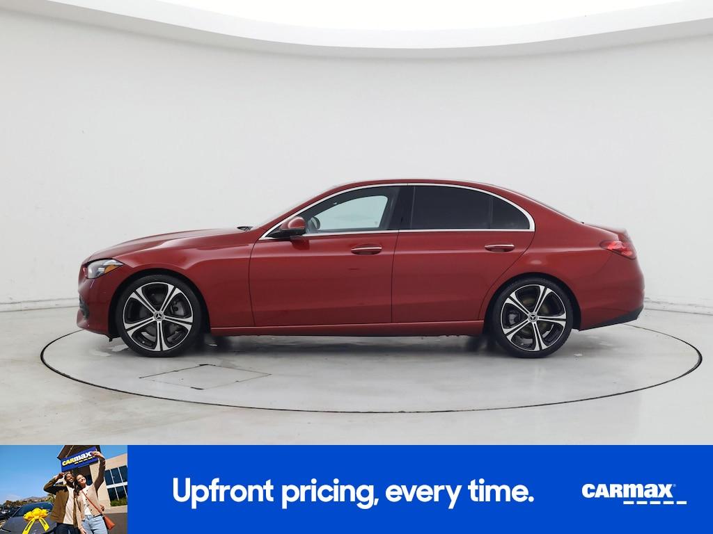 used 2022 Mercedes-Benz C-Class car, priced at $34,998