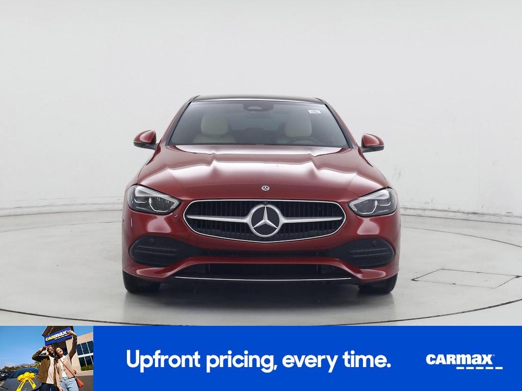 used 2022 Mercedes-Benz C-Class car, priced at $34,998