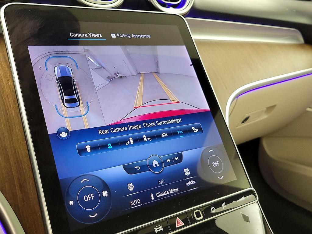 used 2022 Mercedes-Benz C-Class car, priced at $34,998