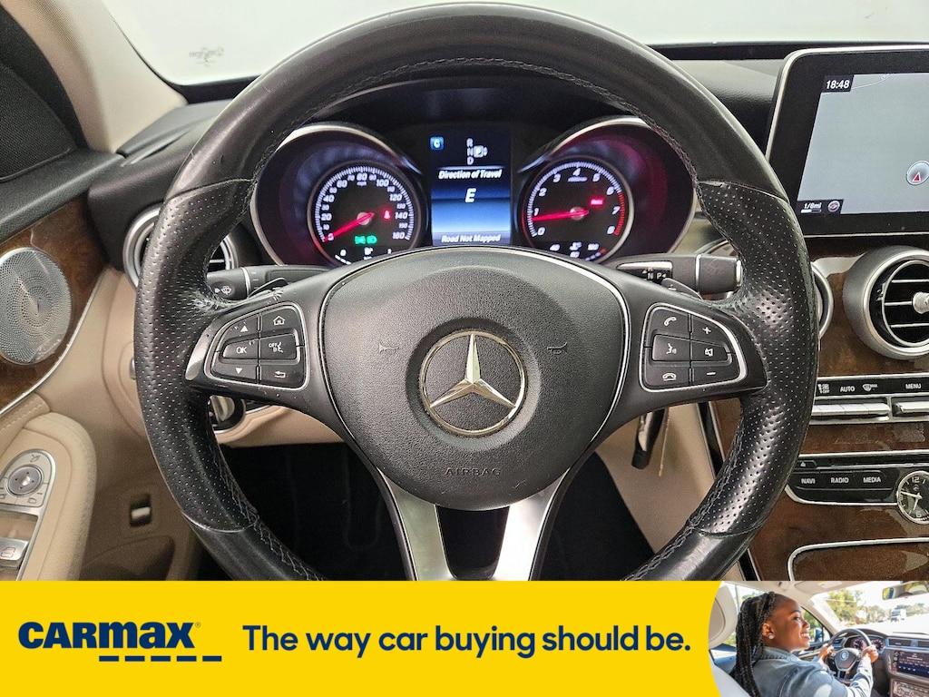 used 2015 Mercedes-Benz C-Class car, priced at $17,998