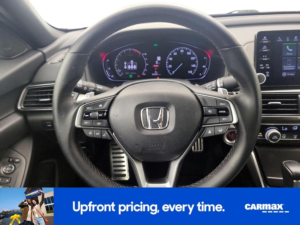 used 2021 Honda Accord car, priced at $27,998