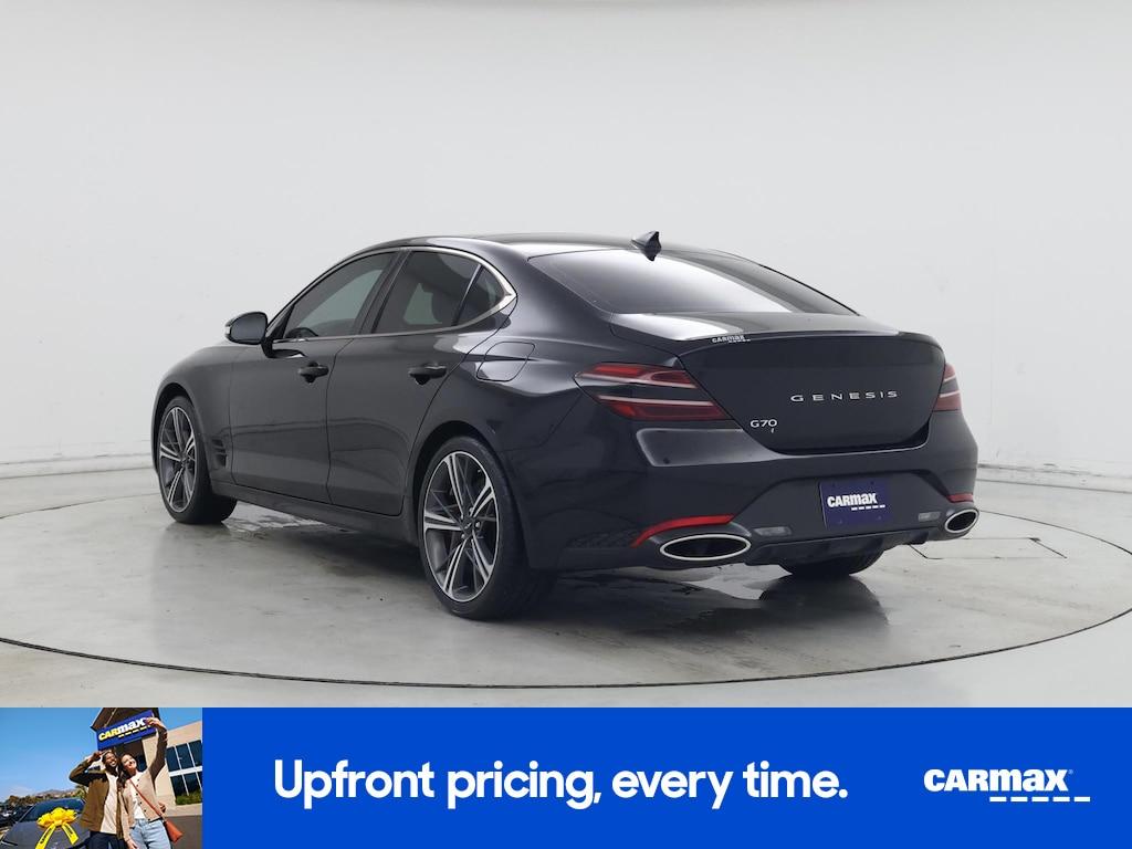 used 2024 Genesis G70 car, priced at $33,998