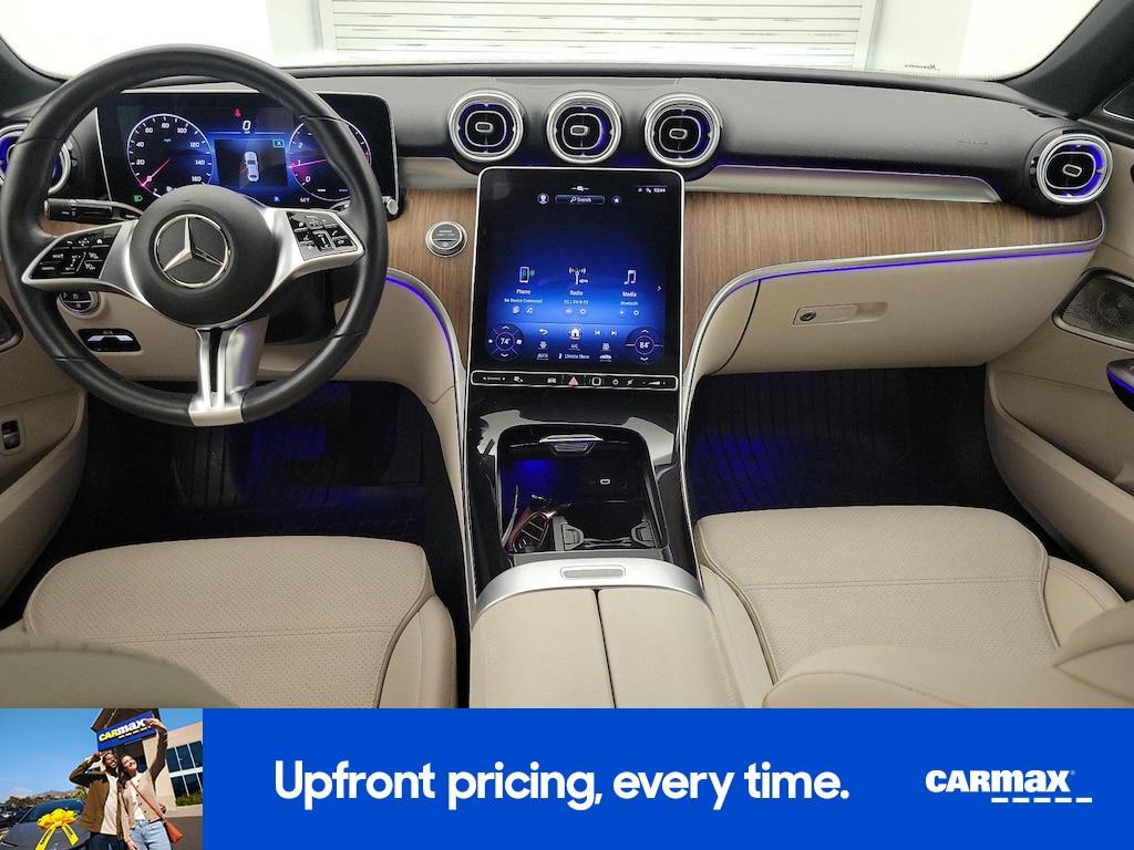 used 2023 Mercedes-Benz C-Class car, priced at $33,998