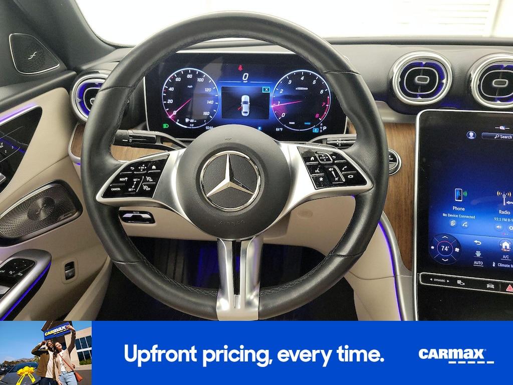 used 2023 Mercedes-Benz C-Class car, priced at $33,998