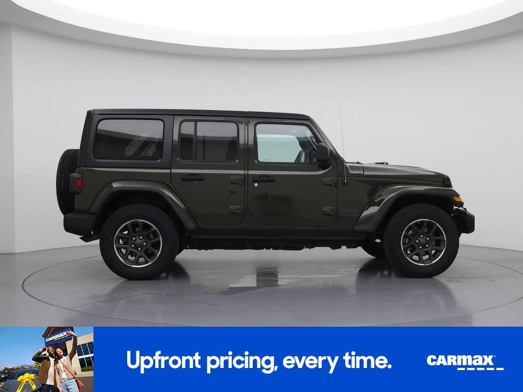 used 2021 Jeep Wrangler car, priced at $29,998