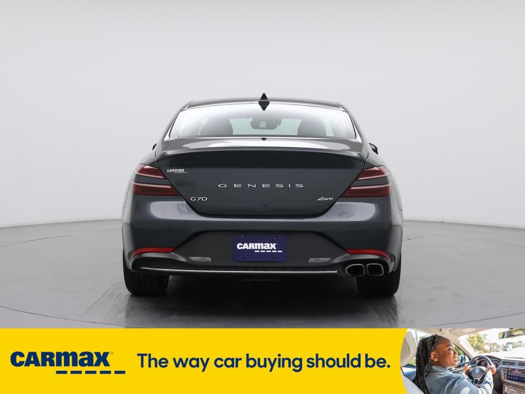 used 2023 Genesis G70 car, priced at $28,998