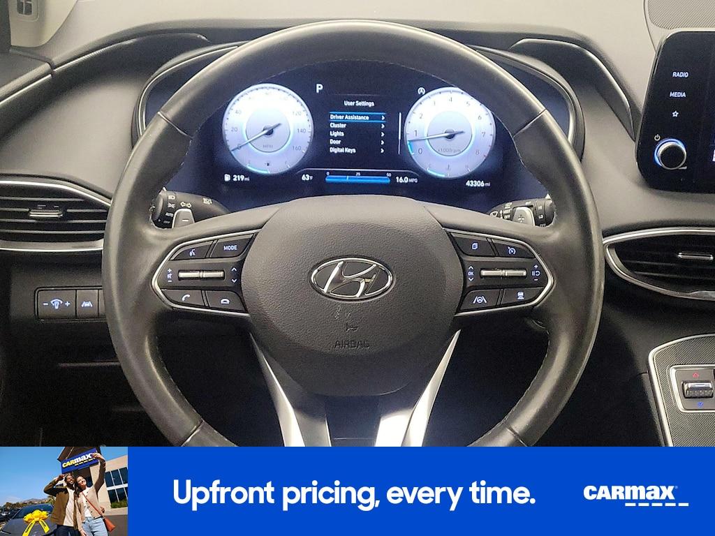 used 2021 Hyundai Santa Fe car, priced at $21,998