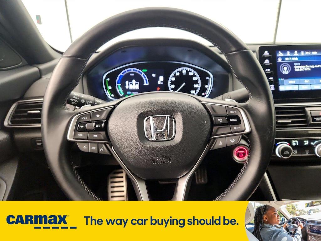 used 2022 Honda Accord Hybrid car, priced at $28,998