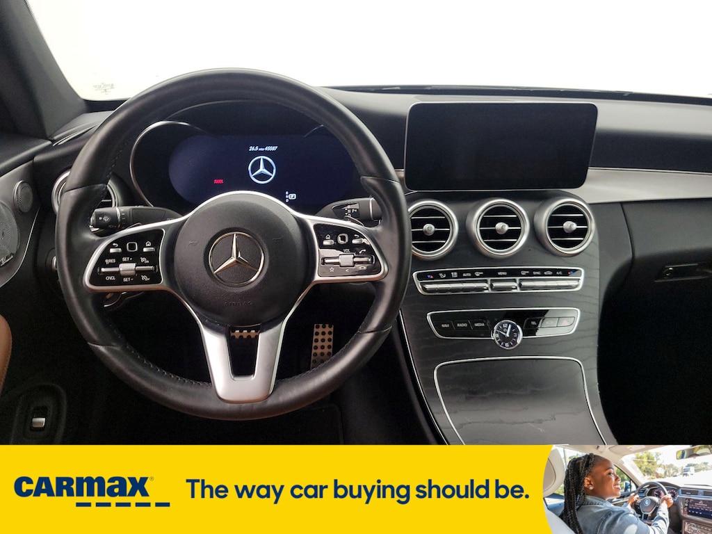 used 2021 Mercedes-Benz C-Class car, priced at $33,998
