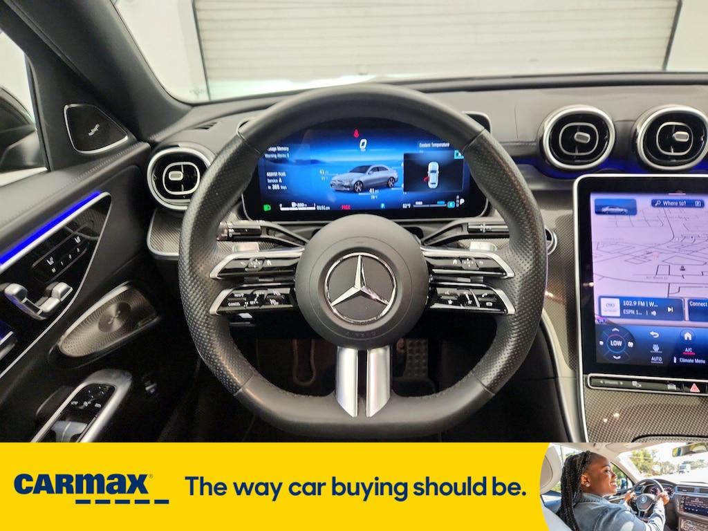 used 2023 Mercedes-Benz C-Class car, priced at $43,998