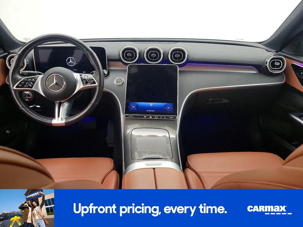 used 2022 Mercedes-Benz C-Class car, priced at $34,998