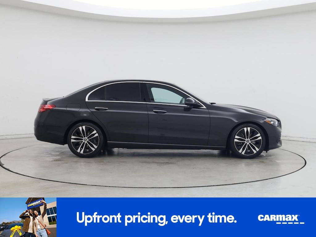 used 2022 Mercedes-Benz C-Class car, priced at $34,998