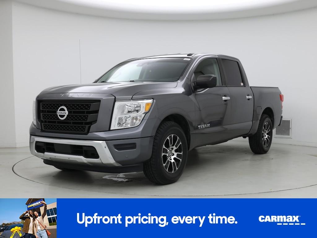 used 2021 Nissan Titan car, priced at $26,998