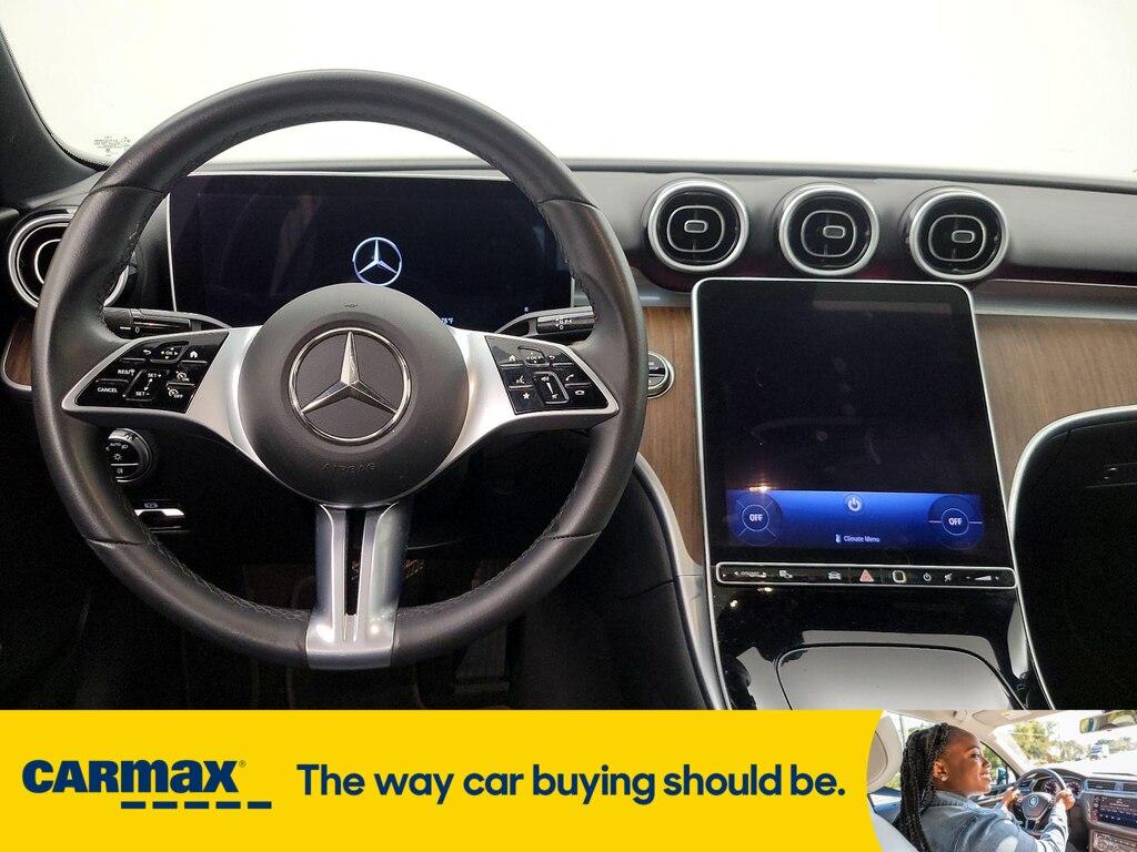 used 2024 Mercedes-Benz C-Class car, priced at $39,998