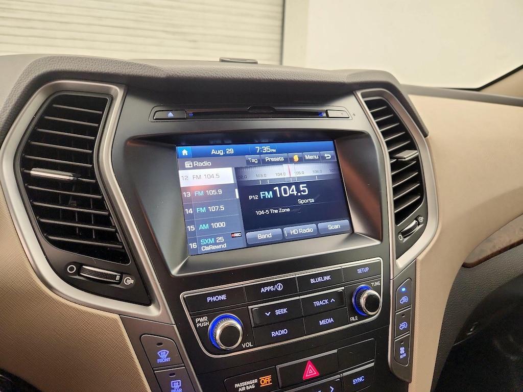 used 2017 Hyundai Santa Fe car, priced at $16,998