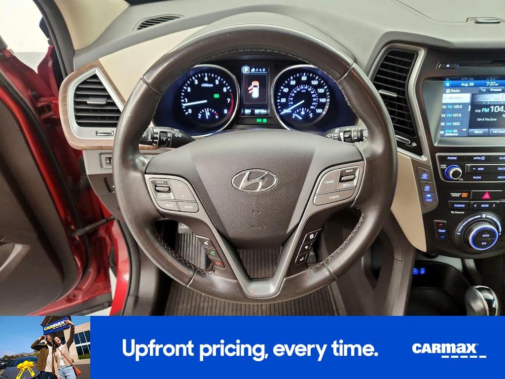 used 2017 Hyundai Santa Fe car, priced at $16,998
