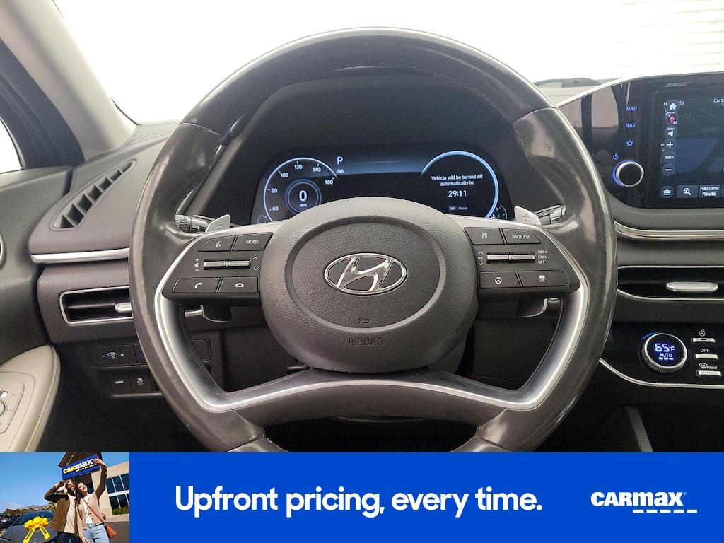 used 2021 Hyundai Sonata car, priced at $23,998