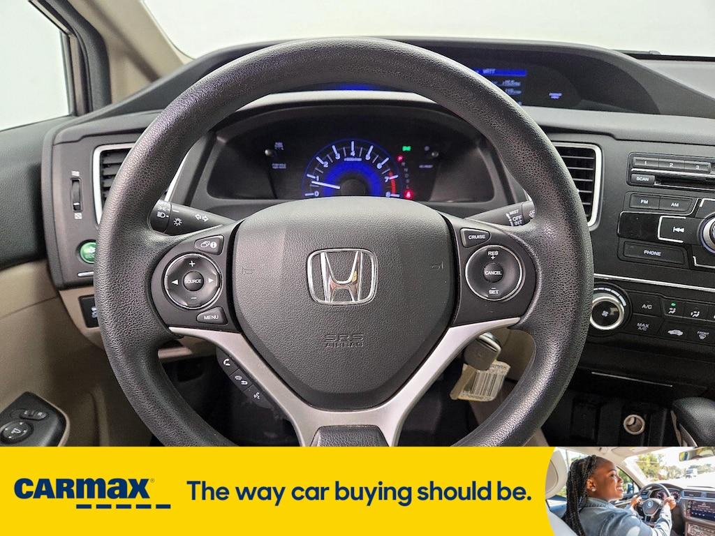 used 2015 Honda Civic car, priced at $15,998