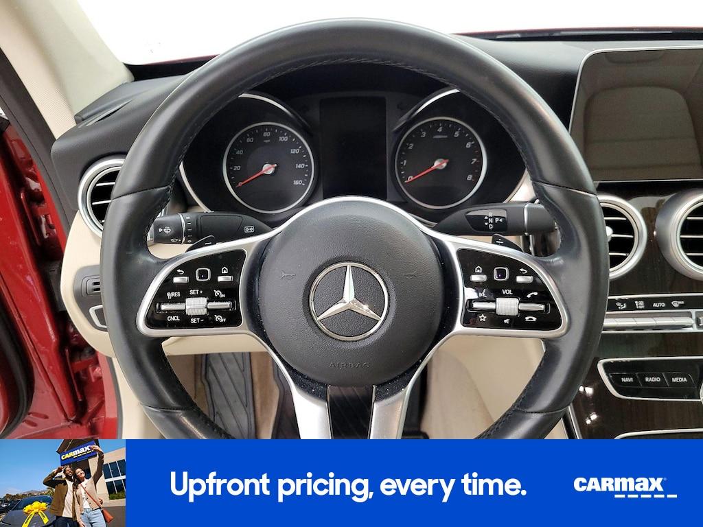 used 2020 Mercedes-Benz C-Class car, priced at $29,998