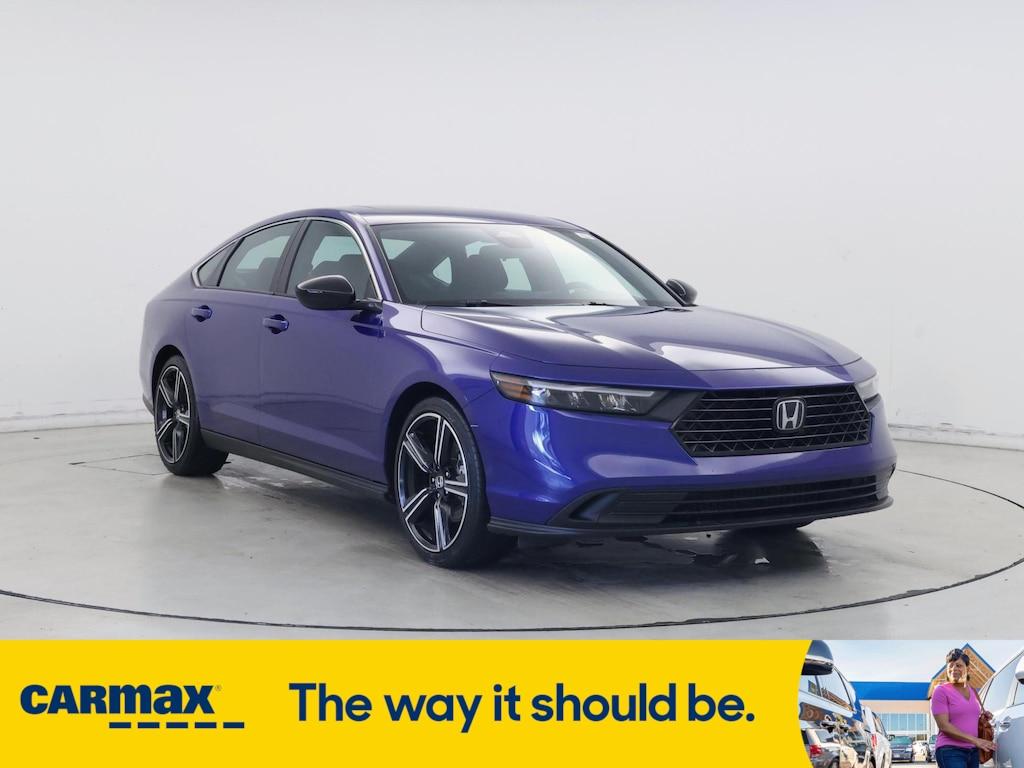 used 2023 Honda Accord Hybrid car, priced at $30,998