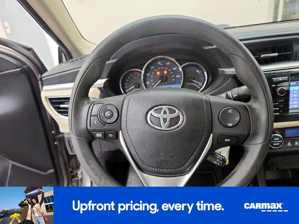 used 2015 Toyota Corolla car, priced at $16,998