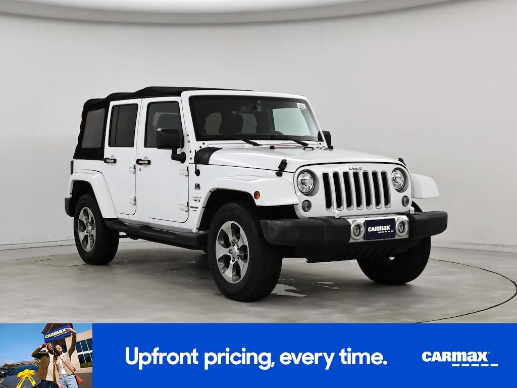 used 2018 Jeep Wrangler car, priced at $26,998