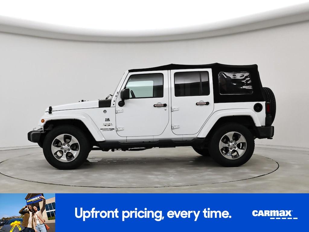 used 2018 Jeep Wrangler car, priced at $26,998