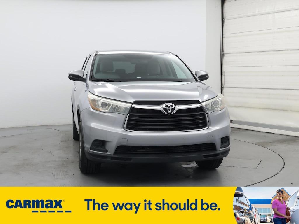 used 2015 Toyota Highlander car, priced at $18,998