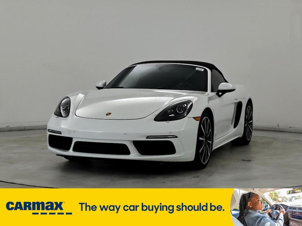 used 2017 Porsche 718 Boxster car, priced at $52,998