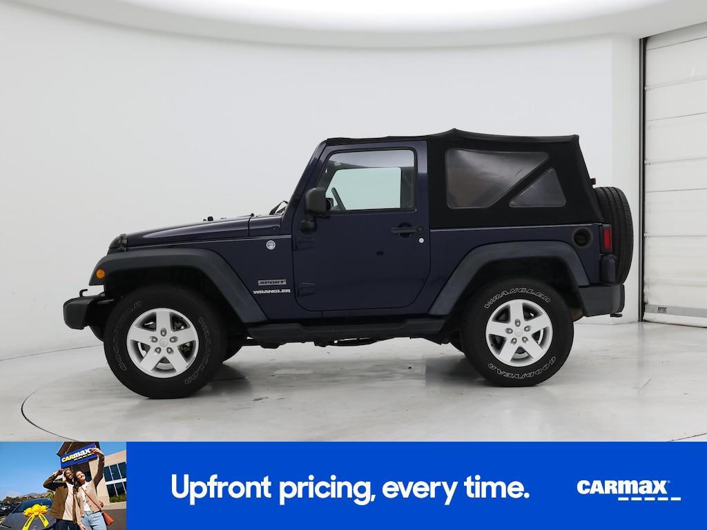 used 2013 Jeep Wrangler car, priced at $17,998